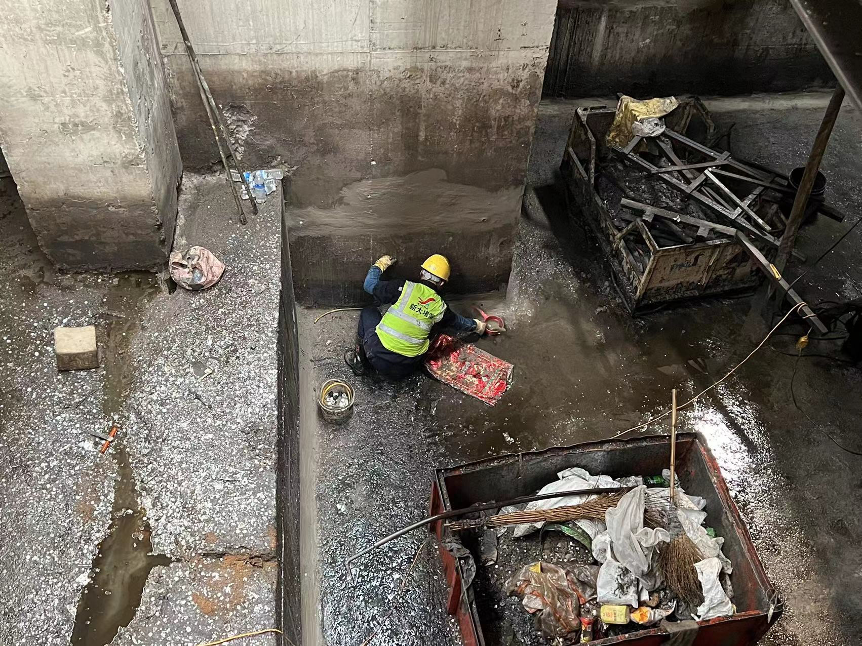 秦皇岛抚宁县基坑渗漏水堵漏